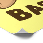 イーストウィバゲットパンおもしろいプフランスのン ポスター (角)