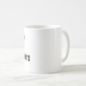 イーストエンダースが大好き コーヒーマグカップ (正面右)