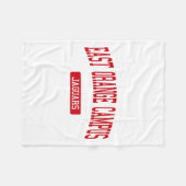 イーストオレンジキャンパスハイスクールHsイーストオレンジNj V フリースブランケット (正面(横))