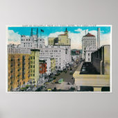 イーストオンブロードウェイからサンディエゴホテル ポスター (正面)