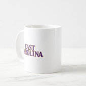 イーストカロライナ大学 |イーストカロライナ コーヒーマグカップ (正面左)