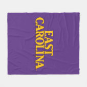 イーストカロライナ大学 |イーストカロライナ フリースブランケット (正面(横))