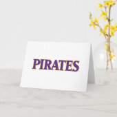 イーストカロライナ大学 |パイレーツ カード (黄色い花)