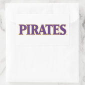 イーストカロライナ大学 |パイレーツ 長方形シール (バッグ)