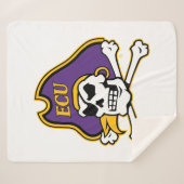 イーストカロライナ大学 | ECUパイレーツ シェルパブランケット (正面(横))
