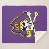 イーストカロライナ大学 | ECUパイレーツ シェルパブランケット (正面(横))