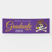 イーストカロライナ大学 | ECUパイレーツ 横断幕 (横)