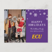 イーストカロライナ大学 | ECUロゴ シーズンポストカード (正面)