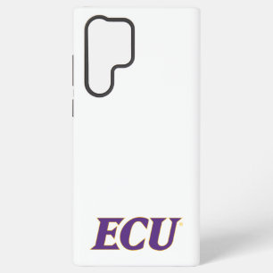 イーストカロライナ大学   ECUロゴ SAMSUNG GALAXY S22 ULTRAケース