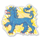 イーストキングダムタイガー シール (正面)