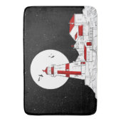 イーストクードディヘッドライトハウスフラット バスマット (正面縦)