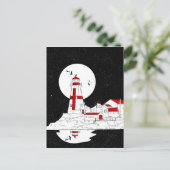 イーストクードディヘッドライトハウスフラット ポストカード (スタンド正面)