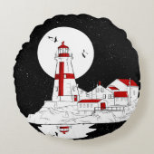 イーストクードディヘッドライトハウス ラウンドクッション (正面)