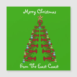 イーストコーストのカニのクリスマスツリーからクリスマスプレゼント