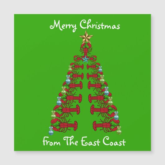 イーストコーストのカニのクリスマスツリーからクリスマスプレゼント (正面)