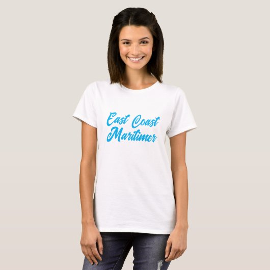 イーストコーストのマリタイマーシャツHalifax Nova scotia Tシャツ (正面フル)