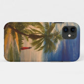 イーストコーストビーチとライトハウス、Gary Poling著 Case-Mate iPhoneケース (裏面(横))