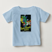 イーストコーストフロリックス ベビーTシャツ (正面)