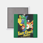 イーストコーストフロリックス マグネット (正面/裏面)