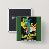 イーストコーストフロリックス 缶バッジ (正面&裏面)