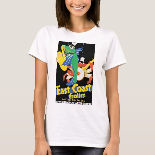 イーストコーストフロリックス Tシャツ (正面)