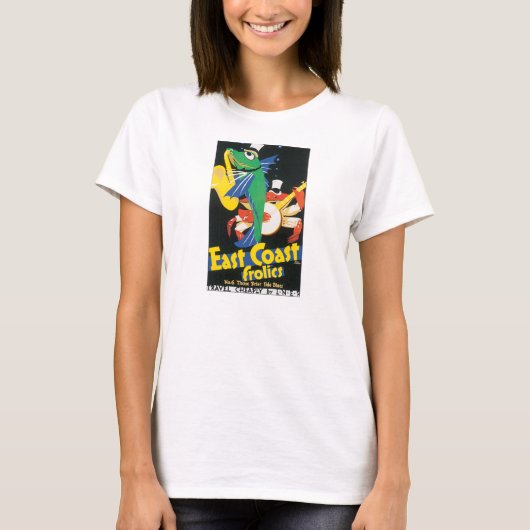 イーストコーストフロリックス Tシャツ (正面)