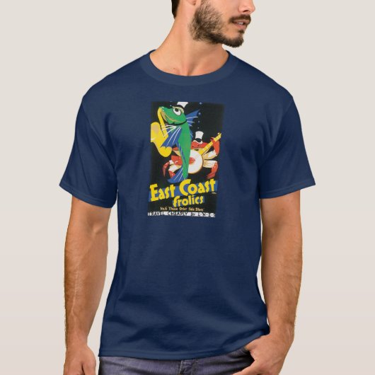 イーストコーストフロリックス Tシャツ (正面)