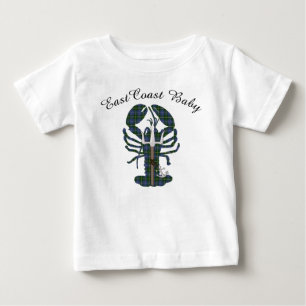 イーストコーストベビーロブスターノバスコシアカナダベビーT- ベビーTシャツ