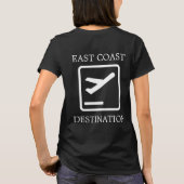 イーストコースト目的地ノバスコシアのシャツ Tシャツ (裏面)