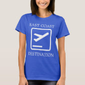 イーストコースト目的地ノバスコシアのシャツ Tシャツ (正面)