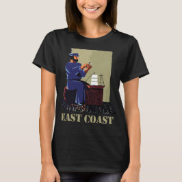 イーストコースト セーラーの航海旅行 Tシャツ