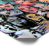 イーストサイドギャラリー、ベルリンの壁、マスエスケープエリア ポスター (角)