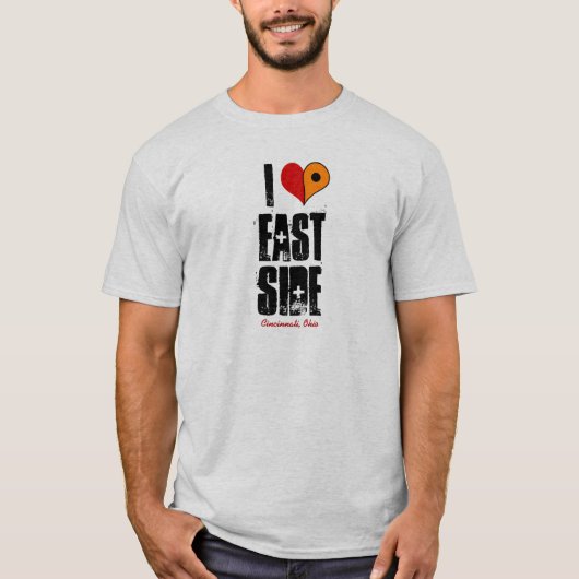 イーストサイド大好き Tシャツ (正面)