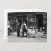 イーストサイド立ち退き、ニューヨーク、1900年代初頭 ポストカード (正面/裏面)