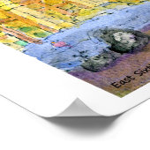 イーストシックス通りアットトリニティ通り,オースティン,テキサス州 ポスター (角)