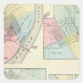 イーストセントルイス、マウントカーメル、ジャセイビル、メンドータ スクエアシール (正面)