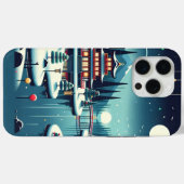 イーストトートバッグのユレイティド反射 Case-Mate iPhoneケース (裏面 (横))