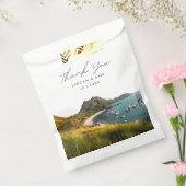 イーストヌサテンガラ結婚式の引き出物写真ありがとう フェイバーバッグ (封をした状態)