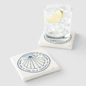 イーストハンプトンタウントラスティーズストーンコースター ストーンコースター (横)