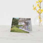 イーストハンプトンポーチ カード (黄色い花)