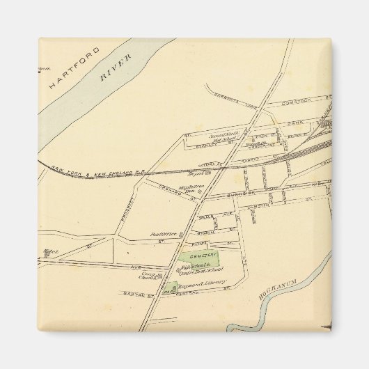 イーストハートフォード マグネット (正面)