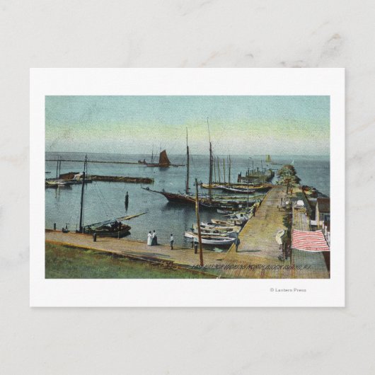 イーストハーバーからのノーザンビュー ポストカード (正面)