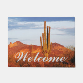 イーストバレーの夕日 ドアマット