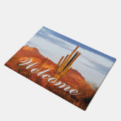 イーストバレーの夕日 ドアマット (アングル)