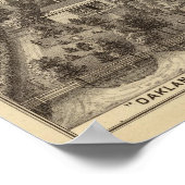 イーストパーク、レーシンとオークランドファーム ポスター (角)