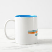 イーストビーチジョージアサンパームツリーズ ツートーンマグカップ (左)