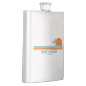 イーストビーチジョージアサンパームツリーズ フラスク (右)