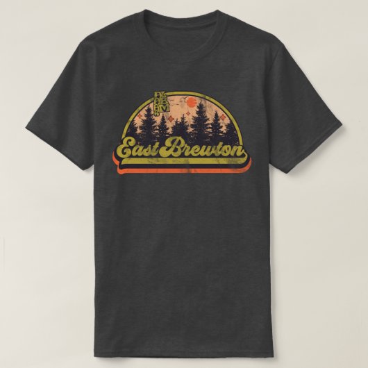 イーストブルートン, アラバマ州 Tシャツ (デザイン正面)
