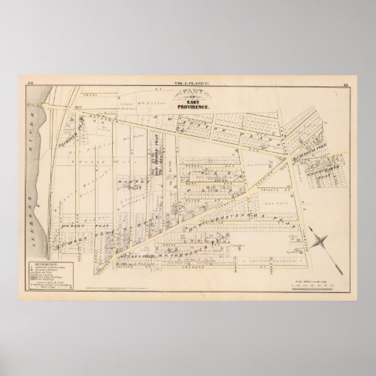 イーストプロビデンスロードアイランド ポスター (正面)