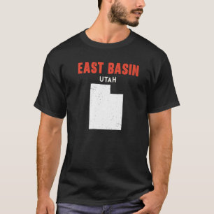 イーストベイスンユタUSA州アメリカトラベルウータハン Tシャツ